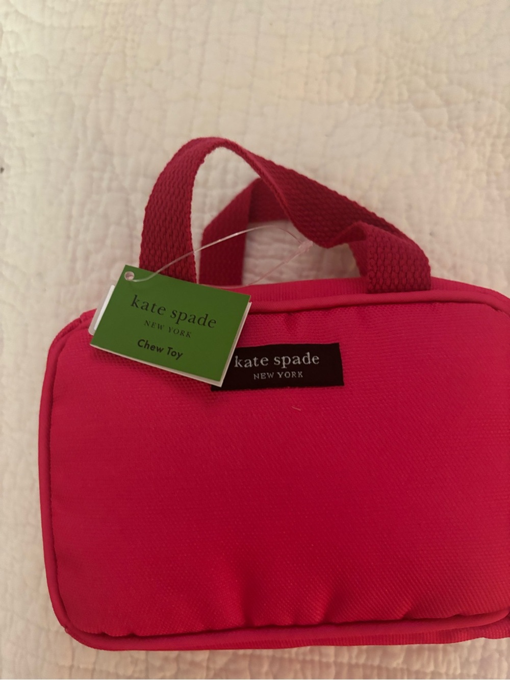 kate spade Pink Dog Chew Toy Tote